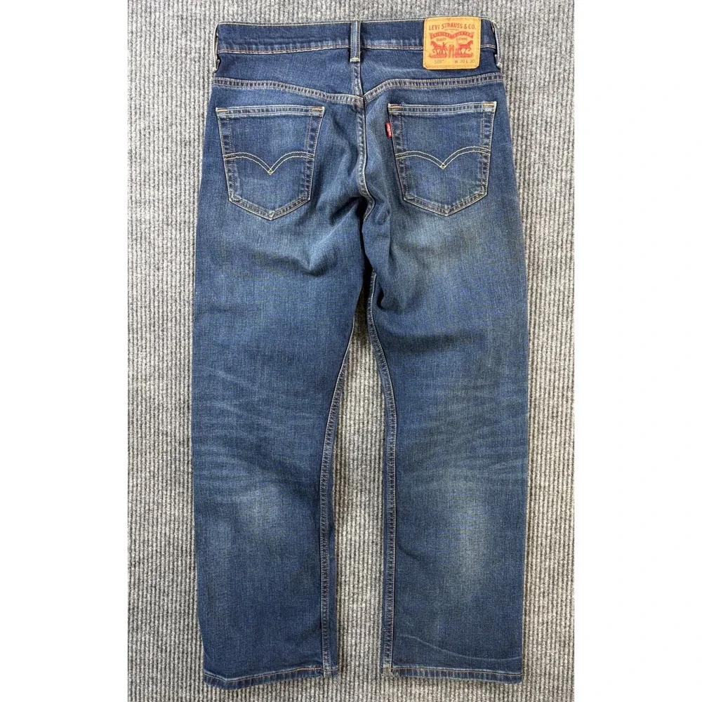 Levi's‎ Mens Loose Straight 569 Jeans 30x30 Actual 32X30 Blue Denim Relaxed Fit